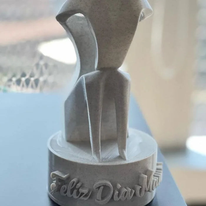 Escultura Día de la Madre impreso en 3D Chile - Figura decorativa personalizada impresa en 3D