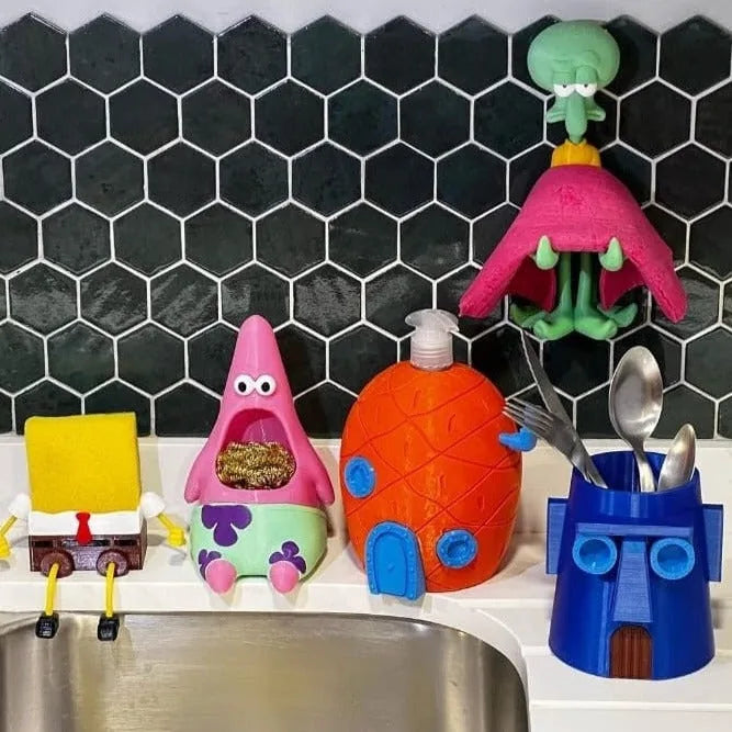 Kit Limpieza Fondo Bikini impreso en 3D Chile - Figura decorativa personalizada impresa en 3D