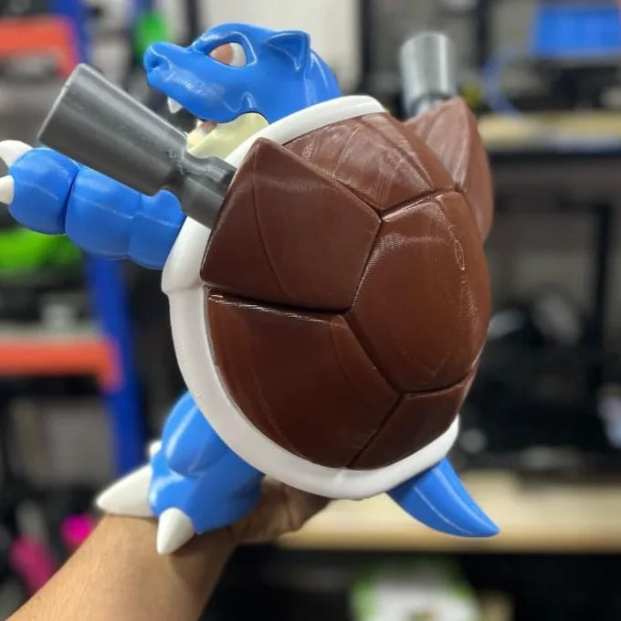 Blastoise Figura Pokémon impreso en 3D Chile - Figura decorativa personalizada impresa en 3D