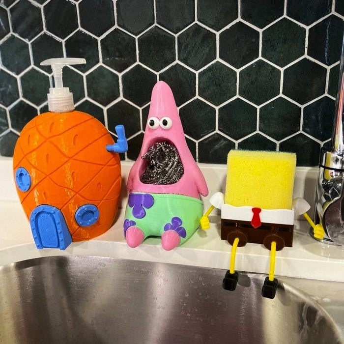 Trio Limpieza Bob Esponja
