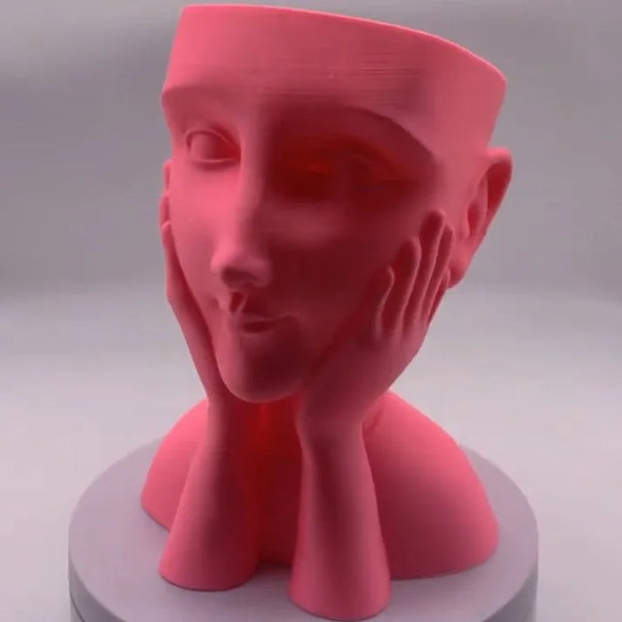 Maceta Mujer Manos Rostro impreso en 3D Chile - Figura decorativa personalizada impresa en 3D