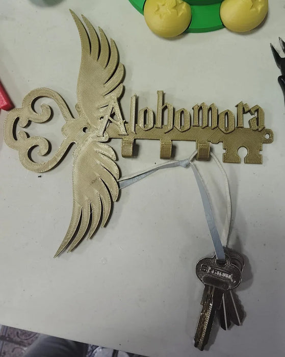 Porta llaves Harry Potter Modelo Alohomora impreso en 3D Chile - Figura decorativa personalizada impresa en 3D