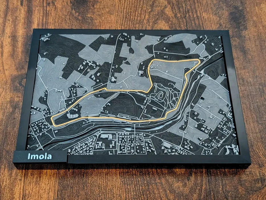 Miniatura Circuitos de Carreras 3D – Colección Motorsport
