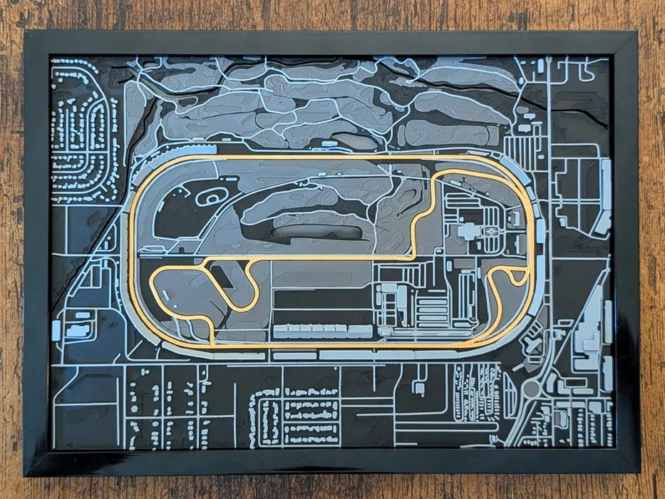 Miniatura Circuitos de Carreras 3D – Colección Motorsport