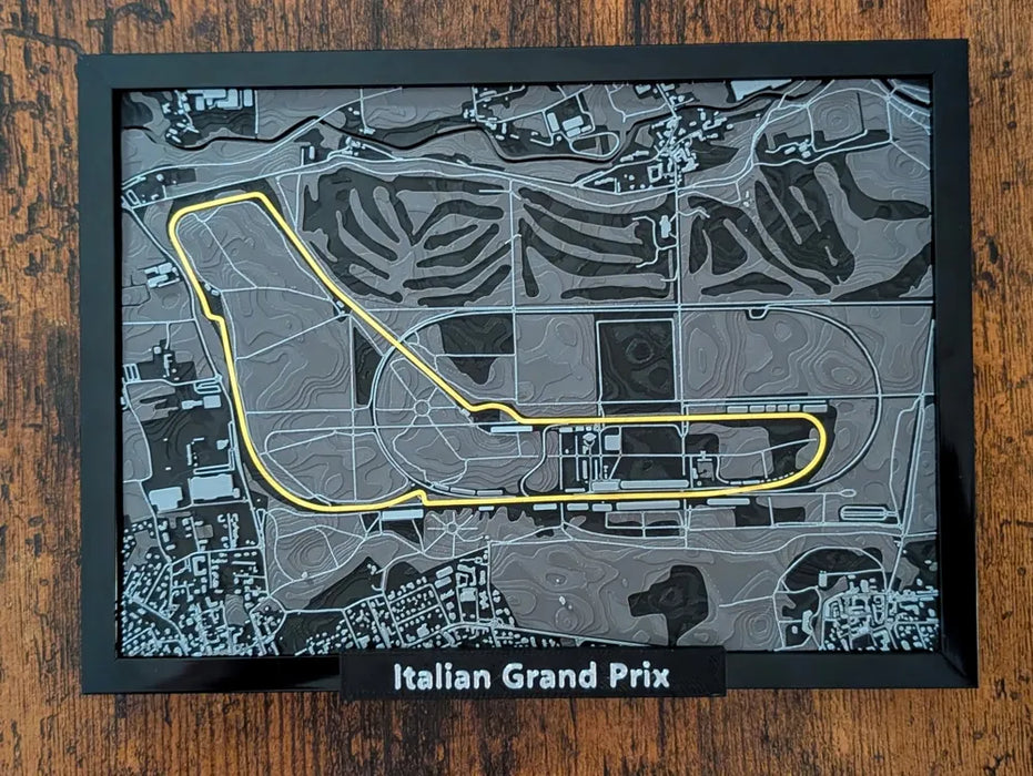 Miniatura Circuitos de Carreras 3D – Colección Motorsport