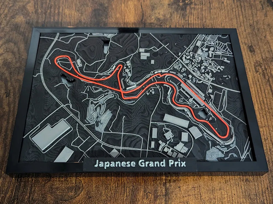 Miniatura Circuitos de Carreras 3D – Colección Motorsport