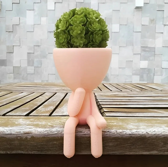 Maceta Boby Pose Mano en Carita impreso en 3D Chile - Figura decorativa personalizada impresa en 3D