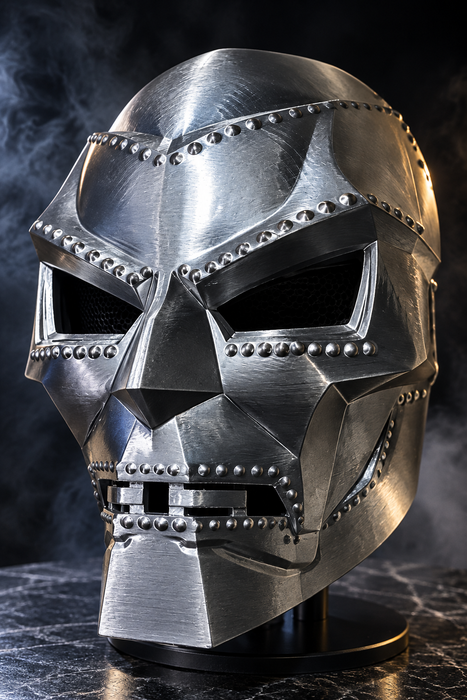 Máscara Doctor Doom Cosplay Villano Impresa en 3D