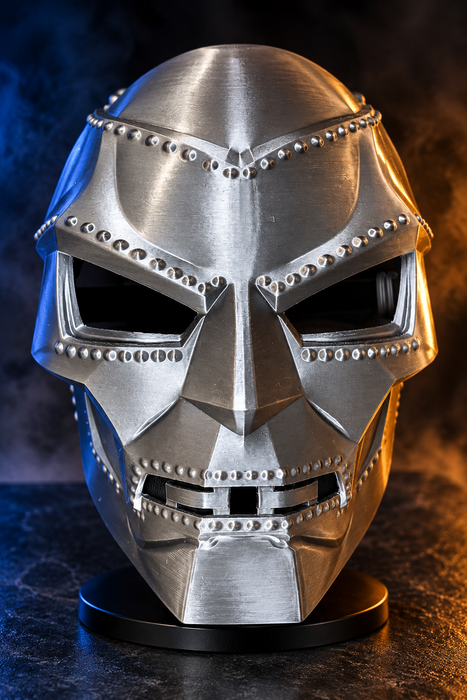 Máscara Doctor Doom Cosplay Villano Impresa en 3D