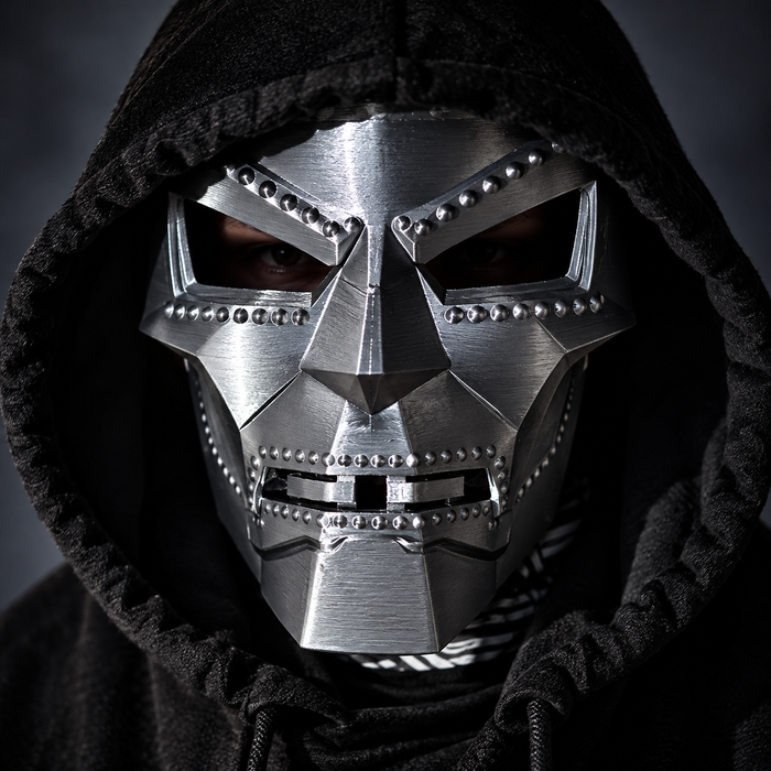 Máscara Doctor Doom Cosplay Villano Impresa en 3D