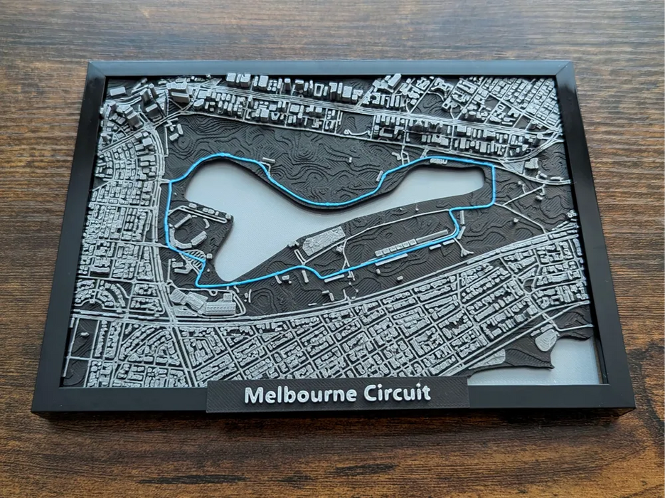 Miniatura Circuitos de Carreras 3D – Colección Motorsport