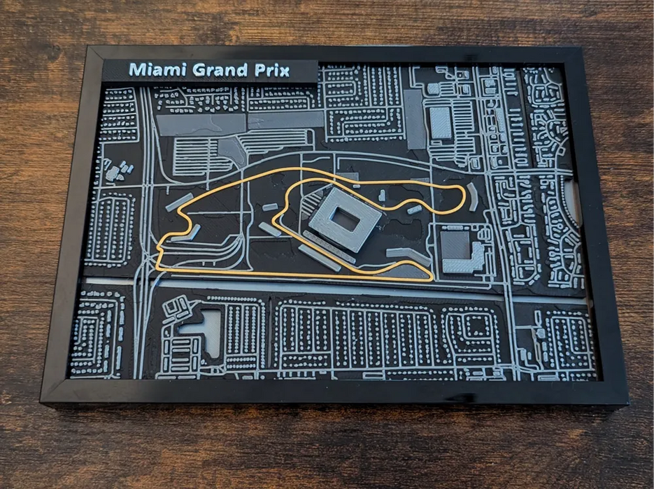 Miniatura Circuitos de Carreras 3D – Colección Motorsport