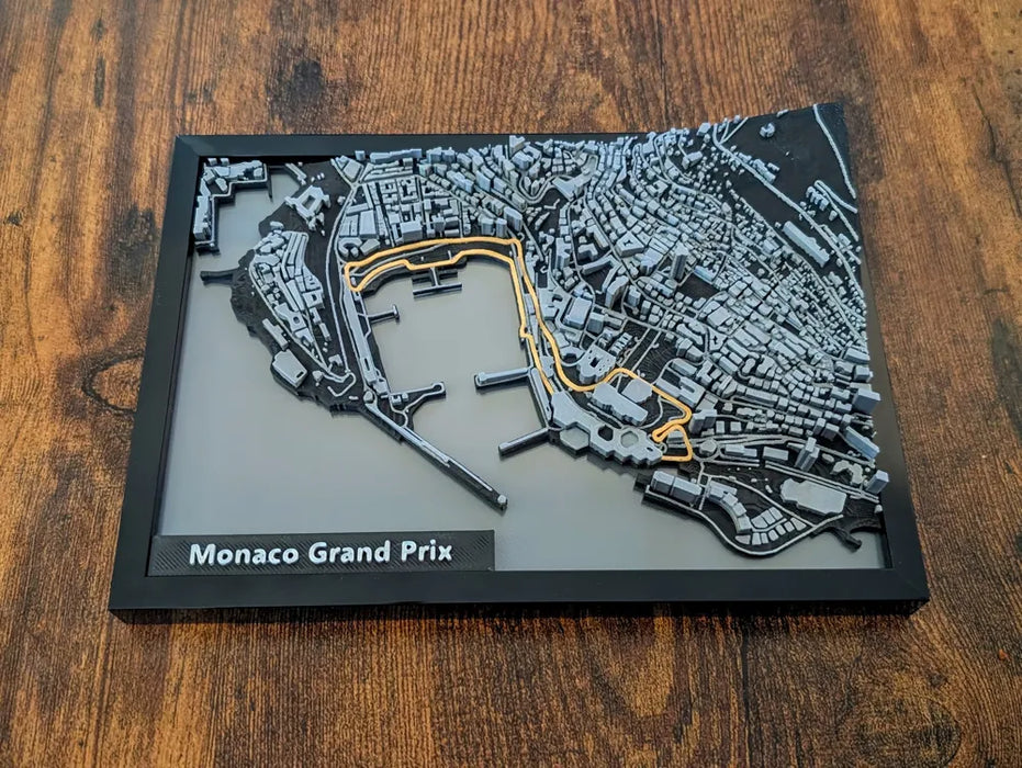 Miniatura Circuitos de Carreras 3D – Colección Motorsport