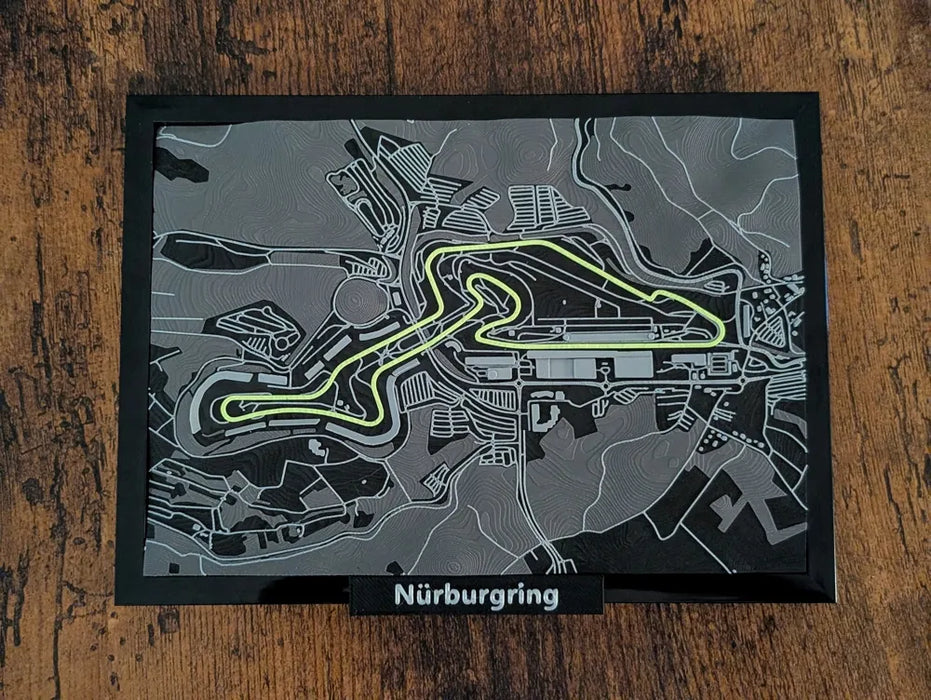 Miniatura Circuitos de Carreras 3D – Colección Motorsport