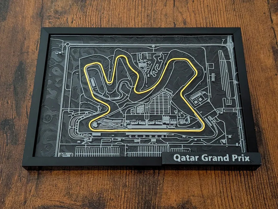 Miniatura Circuitos de Carreras 3D – Colección Motorsport