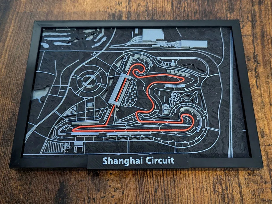 Miniatura Circuitos de Carreras 3D – Colección Motorsport