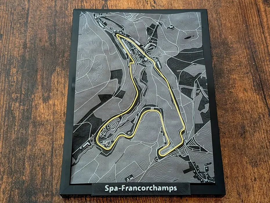 Miniatura Circuitos de Carreras 3D – Colección Motorsport