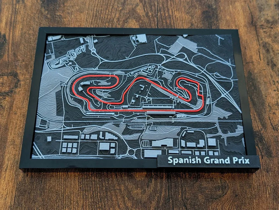 Miniatura Circuitos de Carreras 3D – Colección Motorsport
