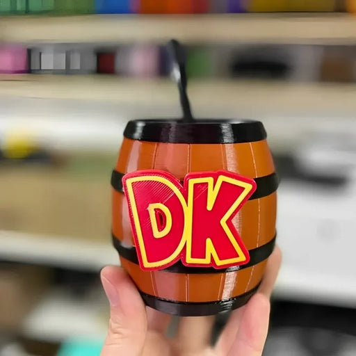 Mate Barril Donkey Kong impreso en 3D Chile - Figura decorativa personalizada impresa en 3D