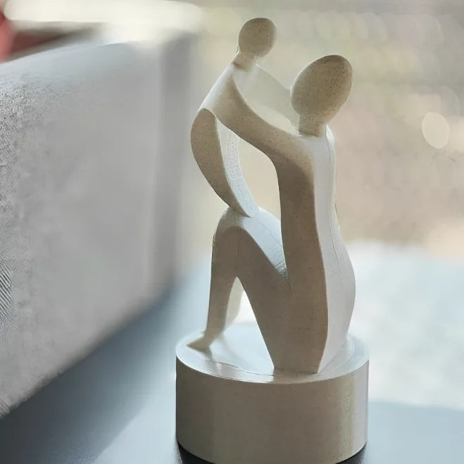 Escultura Día de la Madre impreso en 3D Chile - Figura decorativa personalizada impresa en 3D