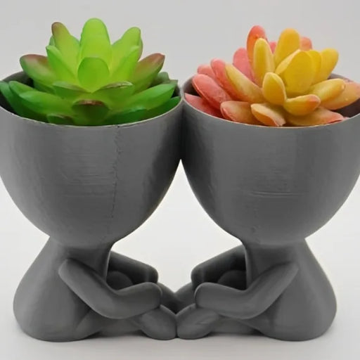 Maceta Conectados impreso en 3D Chile - Figura decorativa personalizada impresa en 3D