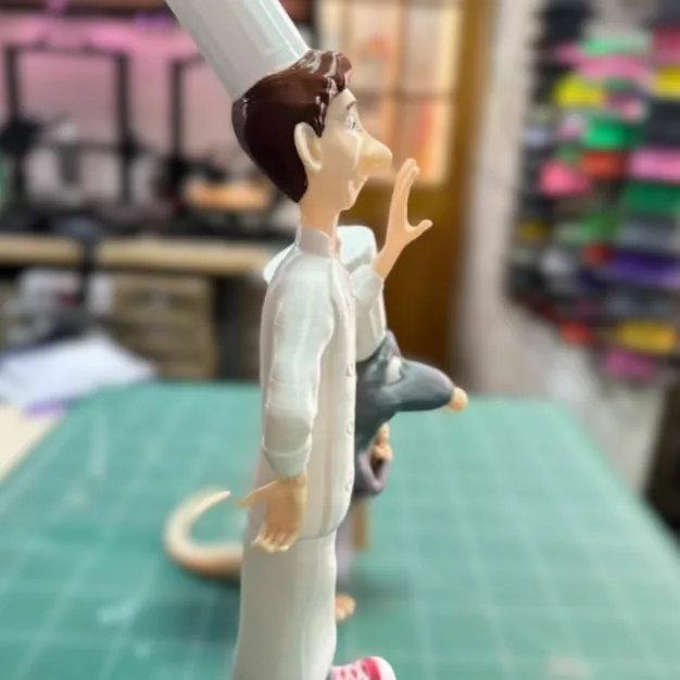 Kit Remy y Linguini impreso en 3D Chile - Figura decorativa personalizada impresa en 3D