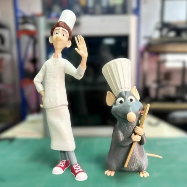 Kit Remy y Linguini impreso en 3D Chile - Figura decorativa personalizada impresa en 3D