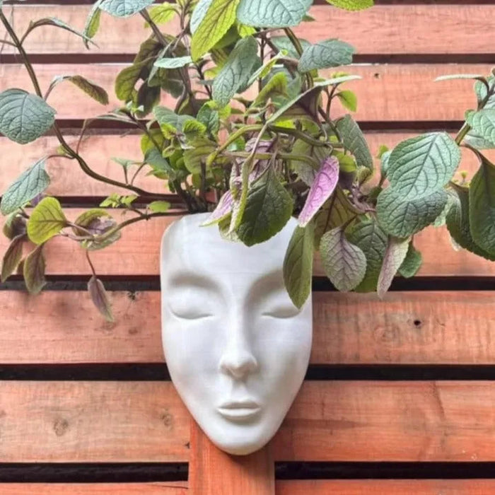 Maceta Rostro Mujer Colgante impreso en 3D Chile - Figura decorativa personalizada impresa en 3D