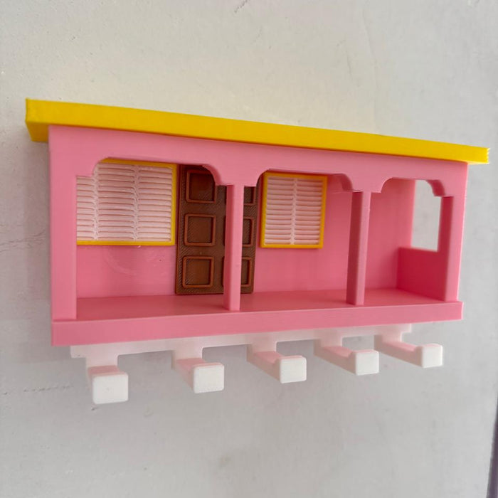 Porta Llaves Casita Bad Bunny