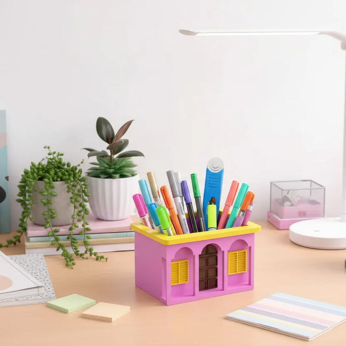 Porta Lápices o Maceta Casita Bad Bunny impreso en 3D Chile - Figura decorativa personalizada impresa en 3D