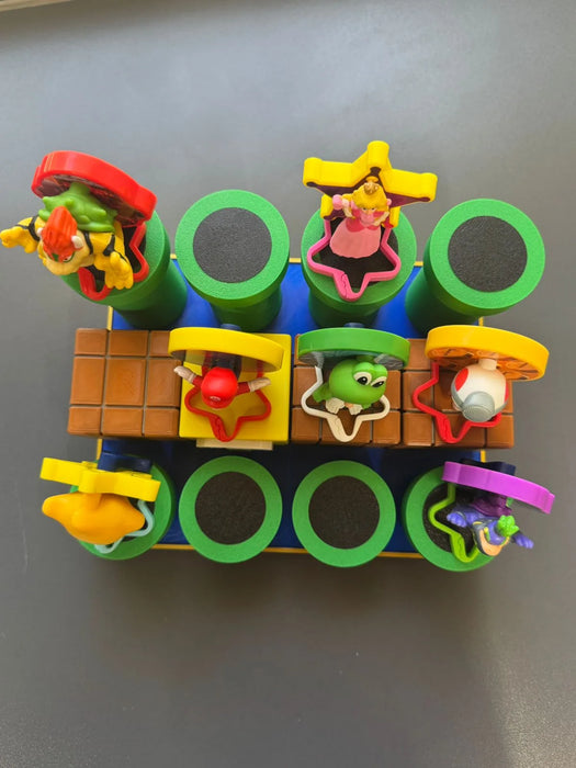 STAND para juguetes de McDonalds de Super Mario Galaxy impreso en 3D Chile - Figura decorativa personalizada impresa en 3D