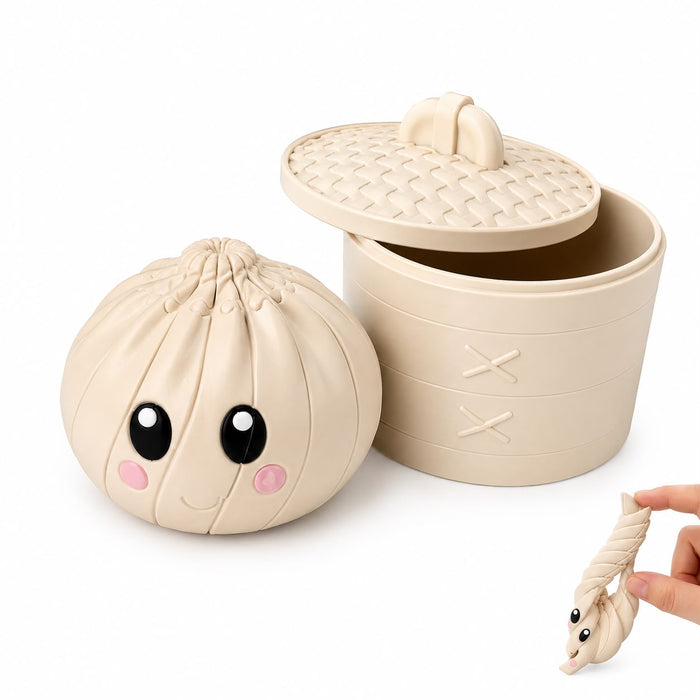 Fidget Toy Antiestrés Dumpling (Incluye Vaporera)