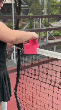 Soporte de red para teléfono móvil para tenis, pickleball y pádel impreso en 3D Chile - Figura decorativa personalizada impresa en 3D