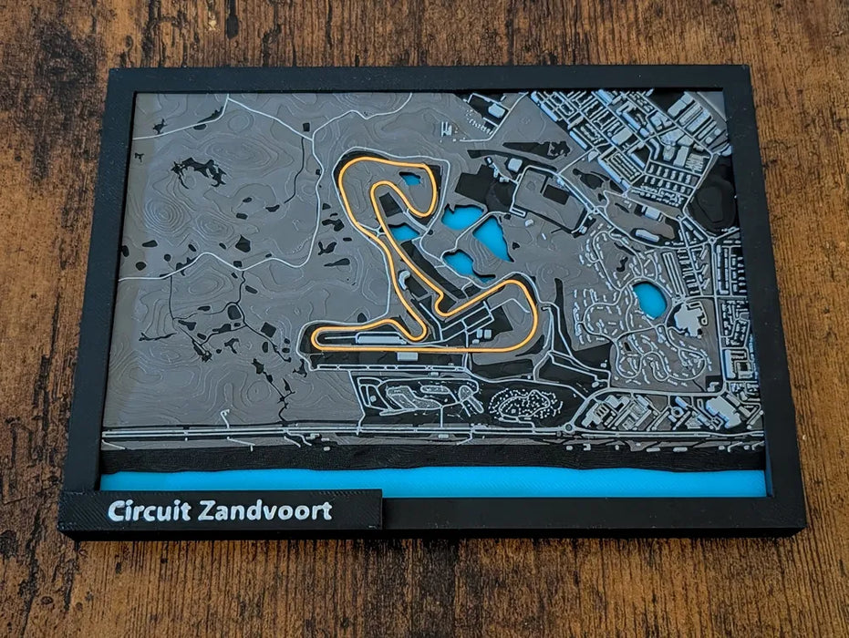 Miniatura Circuitos de Carreras 3D – Colección Motorsport