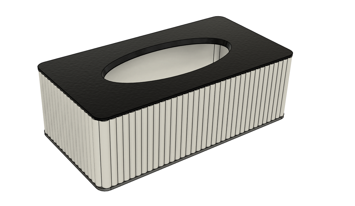 Caja de pañuelos – Diseño minimalista