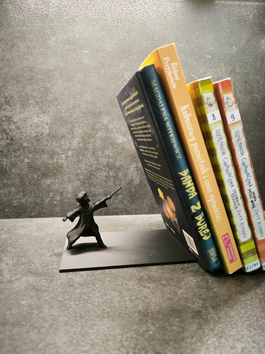 Sujetalibros Harry Potter 3D – Decoración Mágica para Estantería