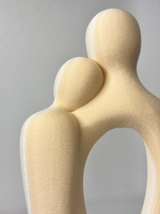 Dúo Eterno - Escultura de Amor