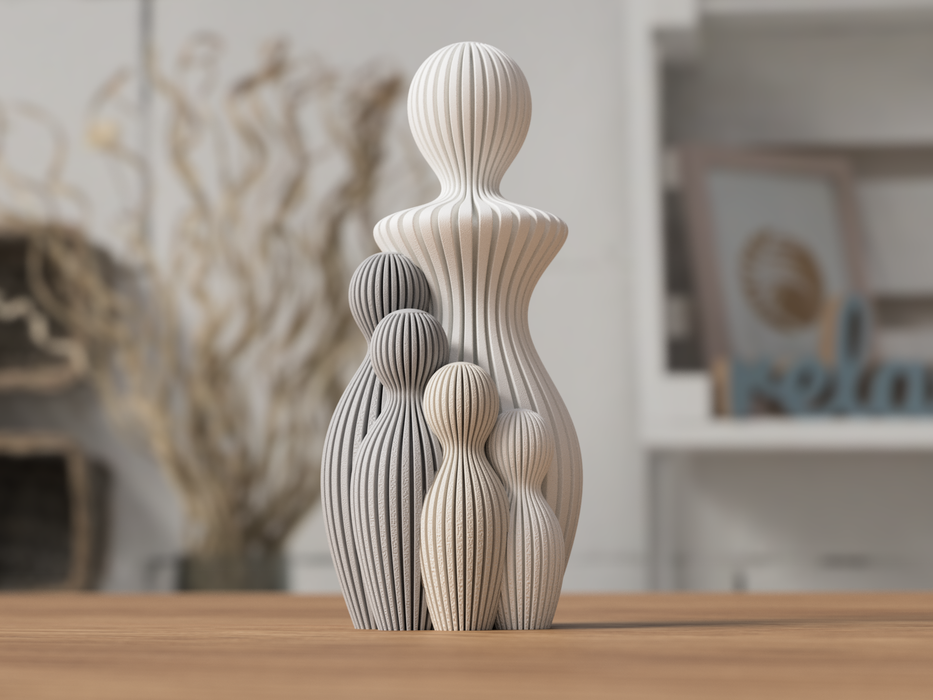 Estatuas del Día de la Madre (1 - 4 niños)