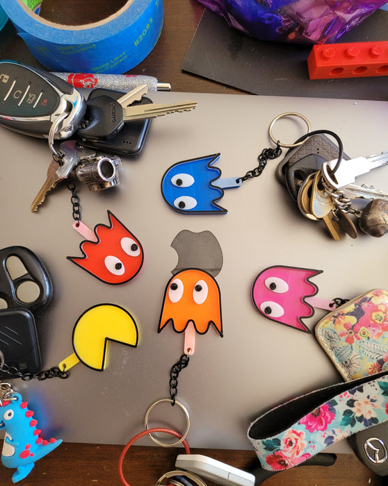 Porta llaves Pac-Man — Edición Arcade