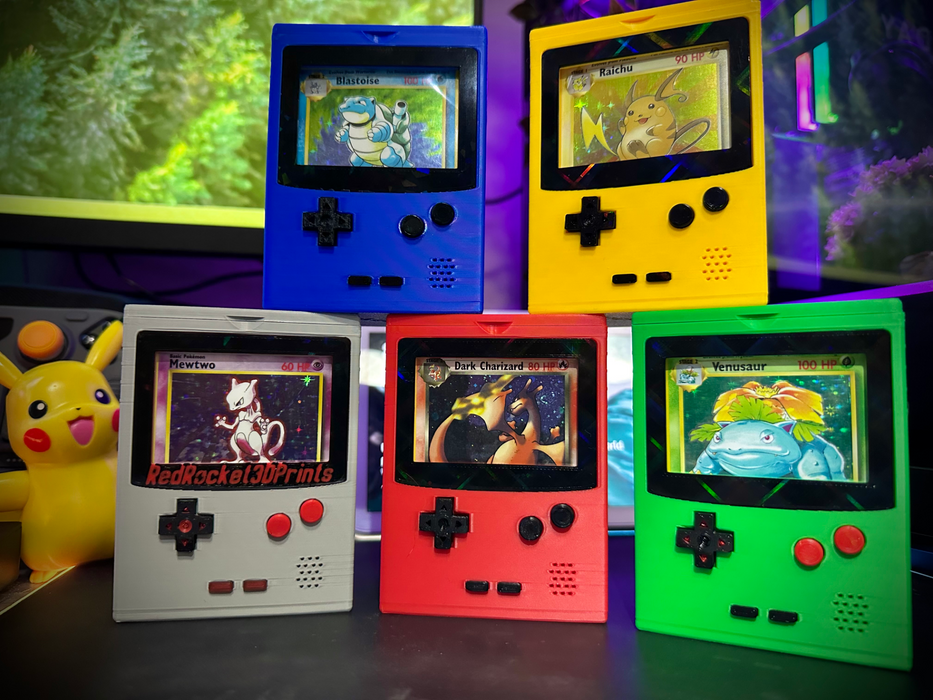 🎮 Deck Box Game Boy Color — Para Cartas TCG (60 a 100 cartas)