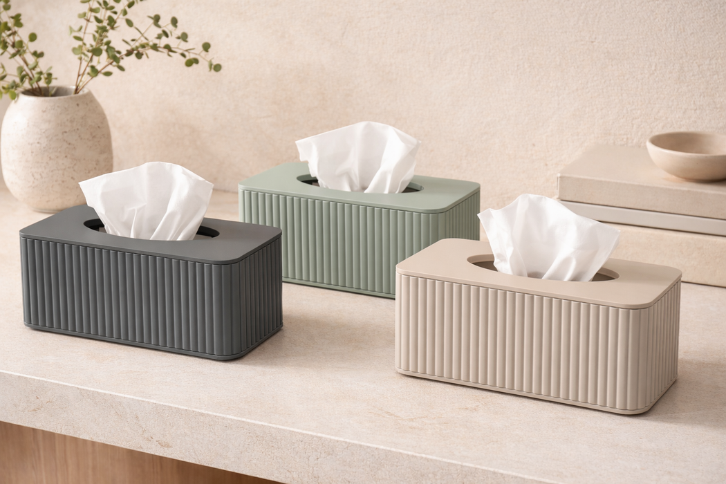 Caja de pañuelos – Diseño minimalista
