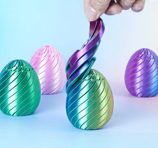 Juguete Huevo 3d Antiestrés Expandible Sensorial Relajante