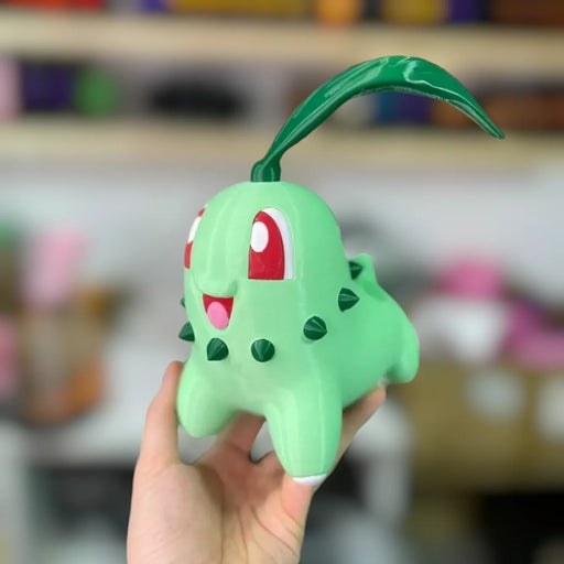 Maceta Chikorita impreso en 3D Chile - Figura decorativa personalizada impresa en 3D