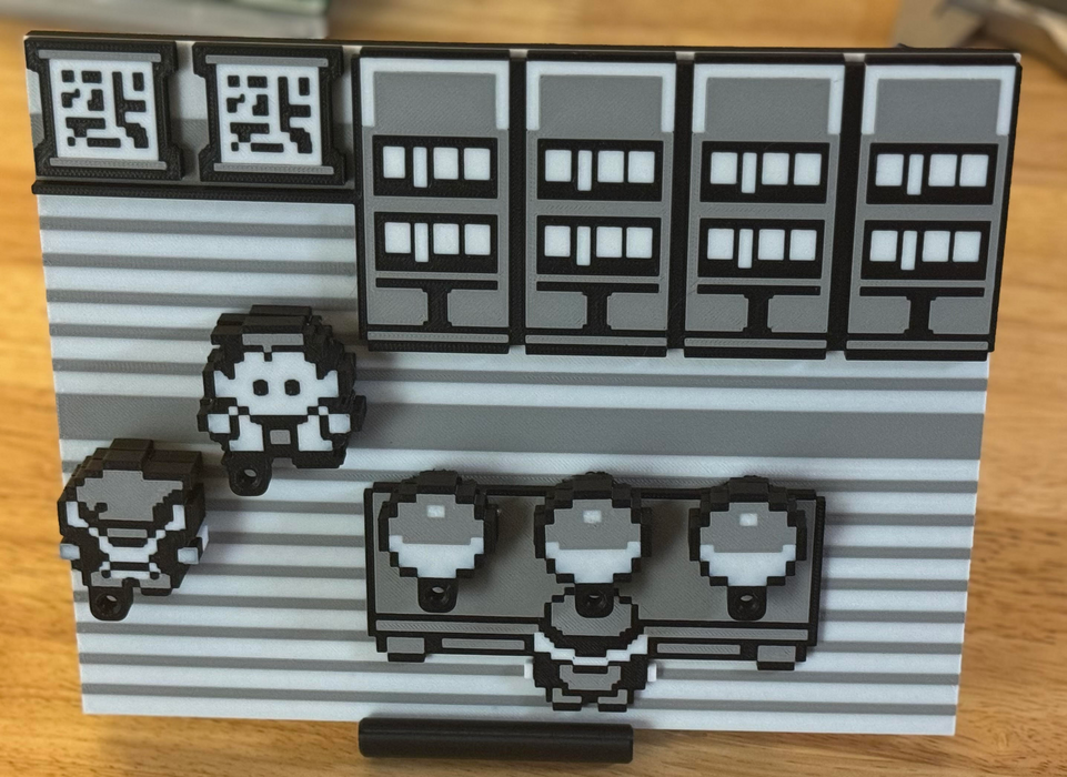 🧲 Porta Llaves Pokémon Magnético — Edición Starter Select OG