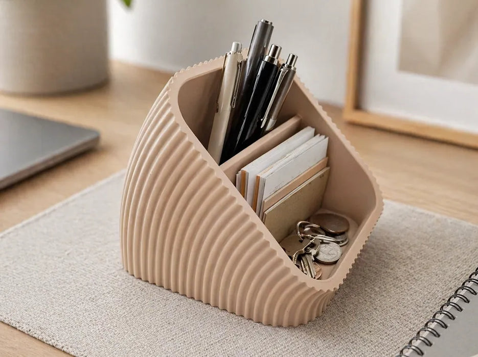 Organizador de Escritorio Hygge – Soporte Minimalista y Elegante
