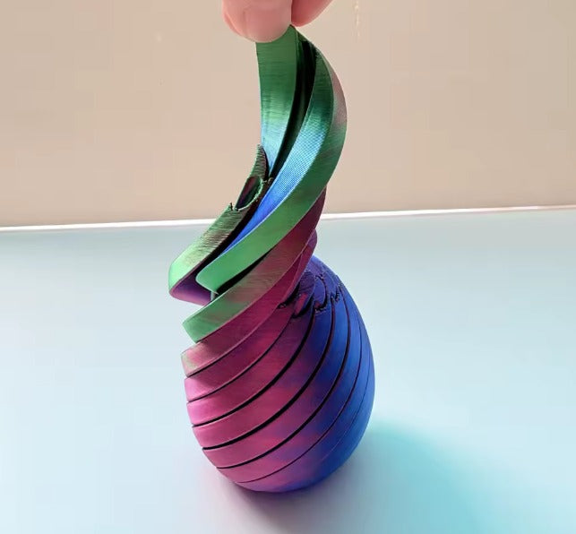 Juguete Huevo 3d Antiestrés Expandible Sensorial Relajante
