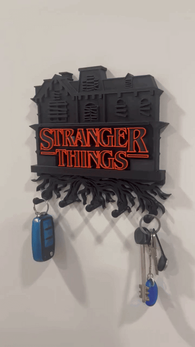 Portallaves Stranger Things – Soporte de Llaves Estilo Upside Down