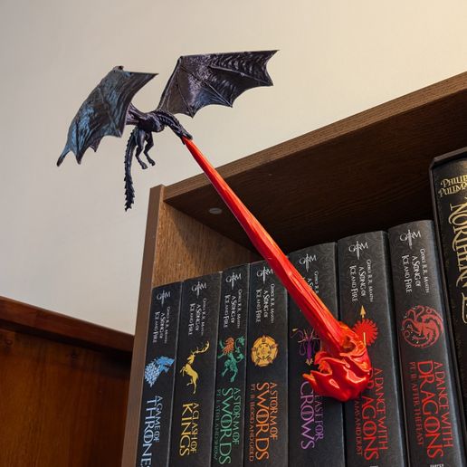 Separador de Libro Dragon Volador