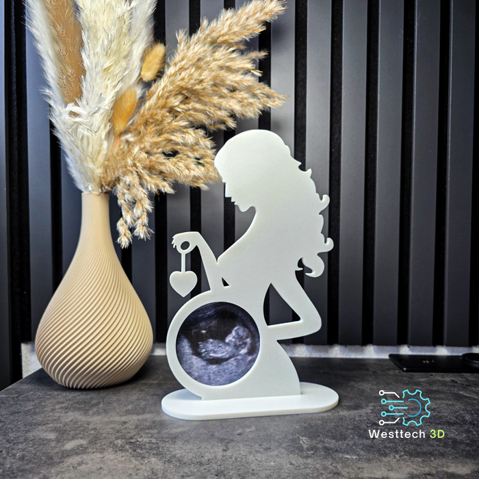 Porta Ecografía Bebé 3D – Recuerdo Embarazo Decorativo