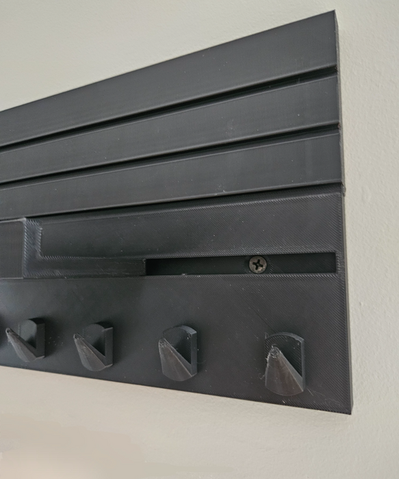 Portallaves Modular con Repisa – Organizador de Entrada de Pared
